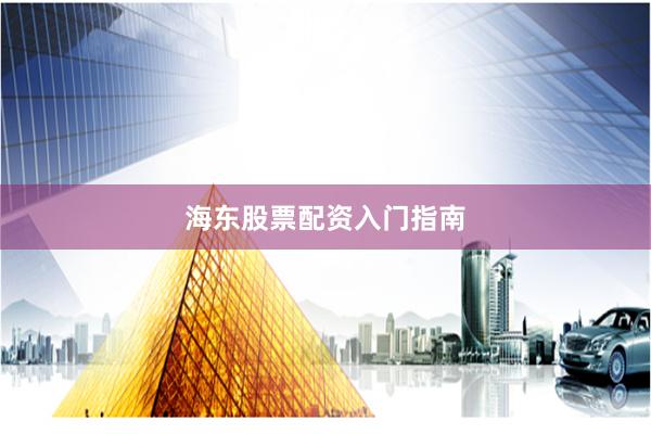 海东股票配资入门指南